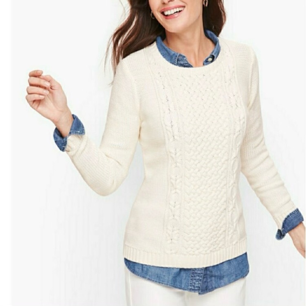 Talbots Cable Knit Sweater